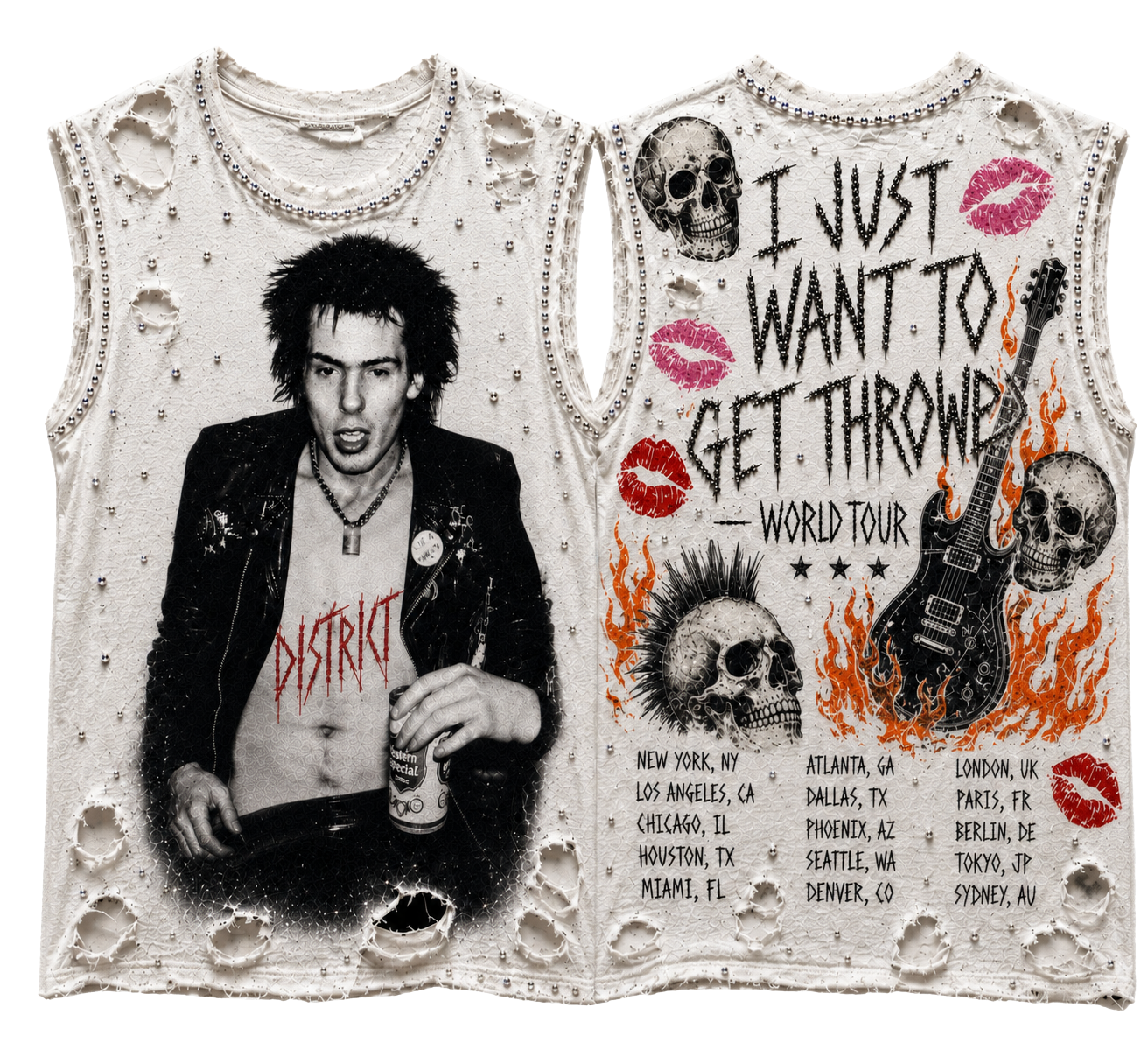 “ I JUST WANT TO GET THROWD” WORLD TOUR TEE