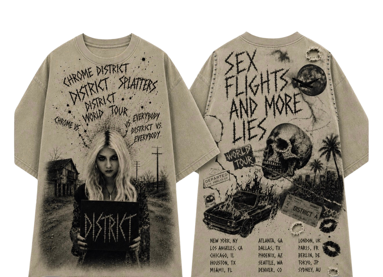 DISTRICT WORLD TOUR TEE