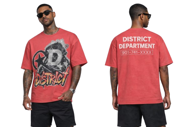 DISTRICT DEPARTMENT OVERSIZED CROPPED TEE