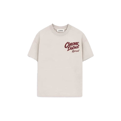 REP YO CITY - BEALE STREET OVERSIZED CROPPED TEE