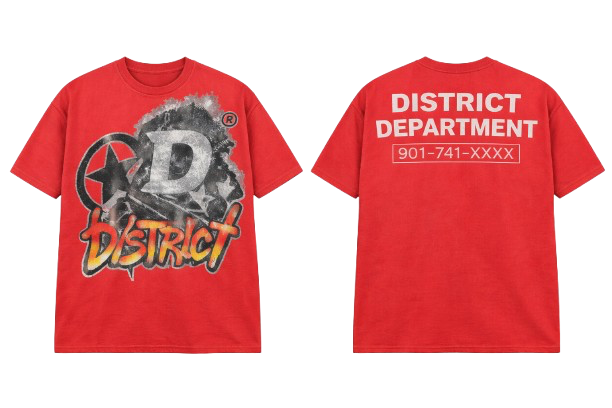 DISTRICT DEPARTMENT OVERSIZED CROPPED TEE