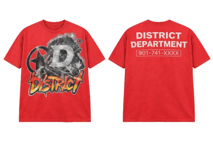 DISTRICT DEPARTMENT OVERSIZED CROPPED TEE