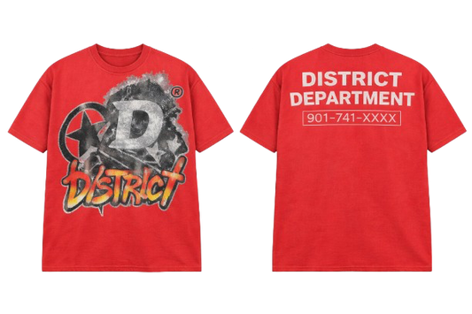 DISTRICT DEPARTMENT OVERSIZED CROPPED TEE