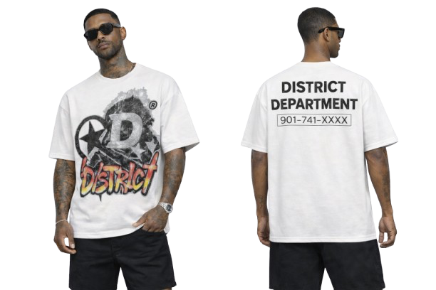 DISTRICT DEPARTMENT OVERSIZED CROPPED TEE