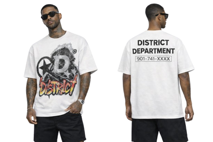 DISTRICT DEPARTMENT OVERSIZED CROPPED TEE