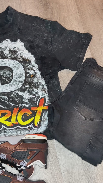 DISTRICT DEPARTMENT OVERSIZED CROPPED TEE